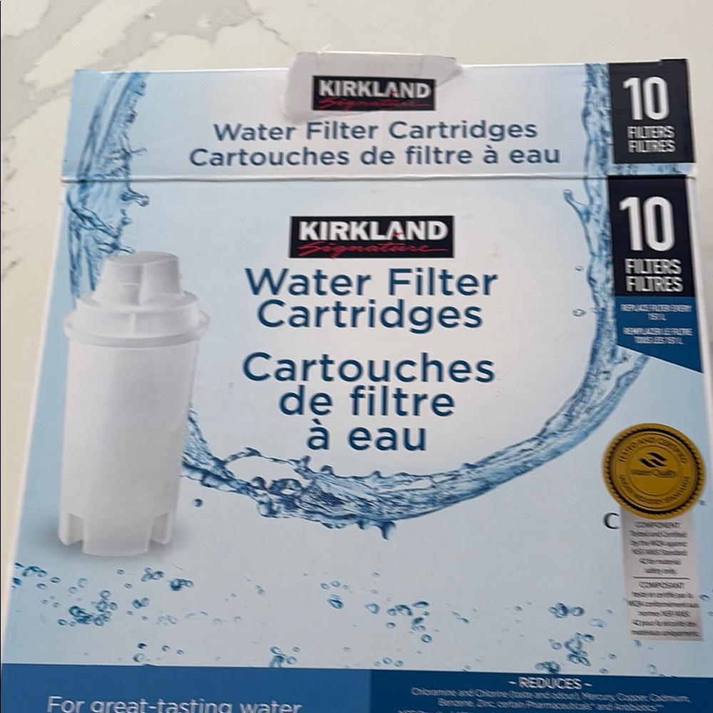 Kirkland Signature White and Blue Kitchen Tools